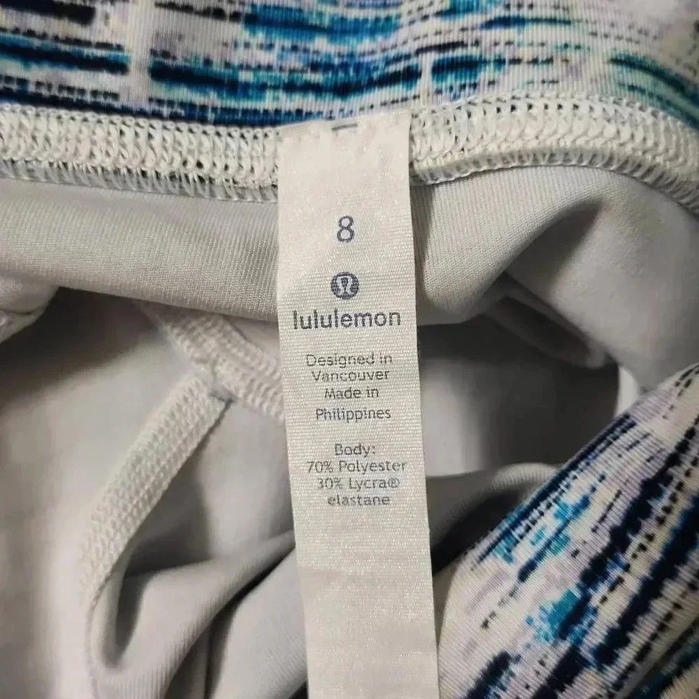lululemon Blurry Belle Run Inspire Cropped Leggings